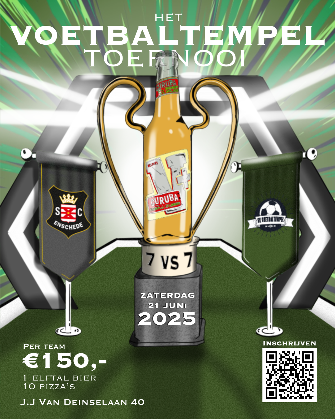 Het Voetbaltempel Toernooi 2025